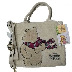 Primark Disney Winnie the Pooh Sherpa Tote Bag NWT
